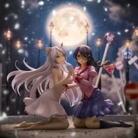 Union Creative "Nekomonogatari" Tsubasa Hanekawa Set of 2 Complete Figure - Monogatari Series - photo 1