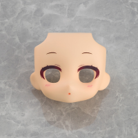 Nendoroid Doll Customizable Face Plate - Narrowed Eyes: With Makeup (Almond Milk) 1