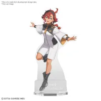 BANDAI HOBBY GUNPLA PACKAGE ART ACRYLIC STAND (SULETTA X6 MIORINE x4) - Mobile Suit Gundam: The Witch from Mercury - photo 2