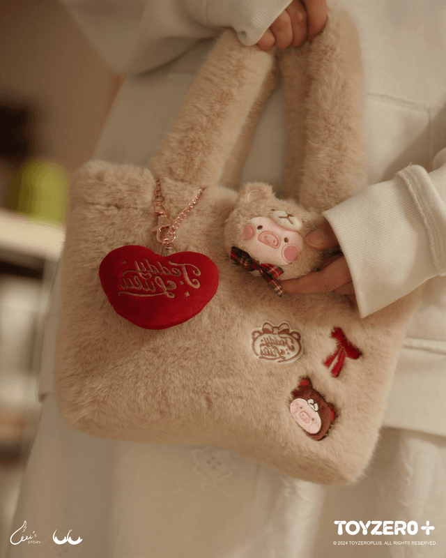 LuLu the Piggy - Teddy LuLu Plush Tote Bag