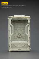 Individual Soldier Hangar Display Case - Armor White B 3