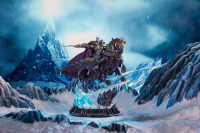 Blizzard World of Warcraft® The Lich King & Invincible Premium Statue 4