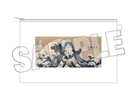 Hatsune Miku x Katsushika Hokusai iXima Pouch The Great Wave off Kanagawa 1