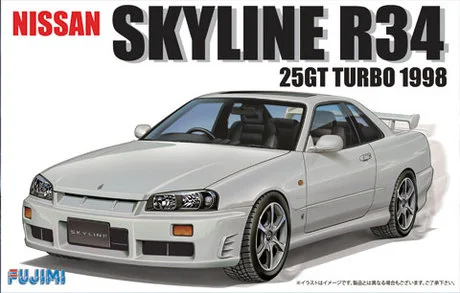 Fujimi [ID-124] 1/24 R34 Skyline 25GT Turbo 1998 - Scale Kits