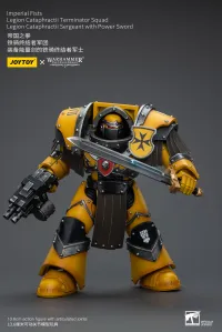 JOYTOY Imperial Fists Legion Cataphractii Terminator Squad Legion Cataphractii Sergeant with Power Sword - Warhammer 40K - photo 8