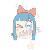 Pop Team Epic Buruburu Plushie Keychain Pipimi 3