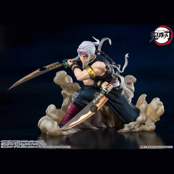 TAMASHII NATIONS Tengen Uzui Demon Slayer: Kimetsu no Yaiba, Bandai Spirits FiguartsZero - Demon Slayer: Kimetsu no Yaiba