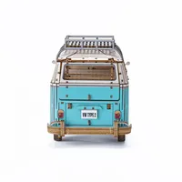 Azone wa-gu-mi Vintage Volkswagen Type 2 (T1) Camper Van GREEN - Scale Kits - photo 5