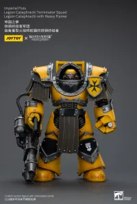 JOYTOY Imperial Fists Legion Cataphractii Terminator Squad Legion Cataphractii with Heavy Flamer - Warhammer 40K - photo 1