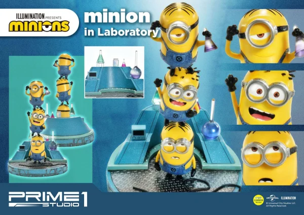 Prime 1 Studio Prime Collectible Figures Minions Laboratory - Minions