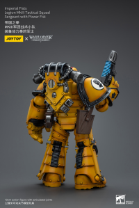 Imperial Fists   Legion MkIII Tactical Squad  Sergeant with Power Fist 6