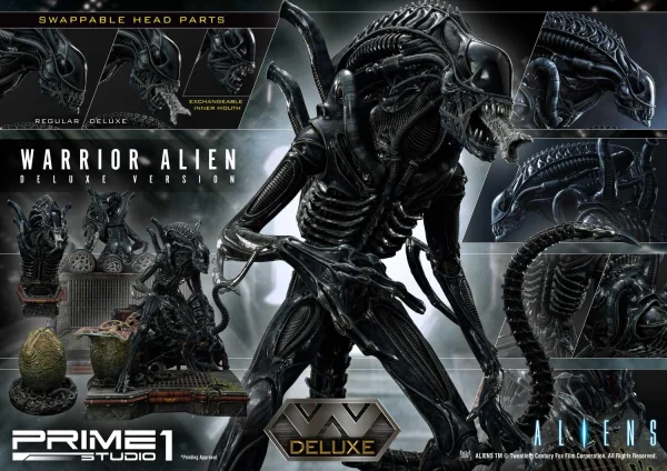 Prime 1 Studio Premium Masterline Aliens (Comics) Warrior Alien DX Bonus Version - Alien (Movie Franchise)