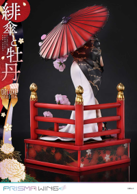 PRISMA WING fuzichoco original Illustration Scarlet Umbrella and Peony Deluxe Version 1/7 Scale Pre-Painted Figure 9