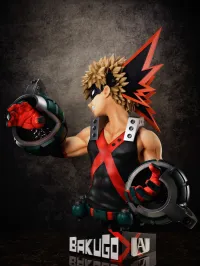 FuRyu My Hero Academia Katsuki Bakugo 1/1 Scale Bust Figure - My Hero Academia - photo 8