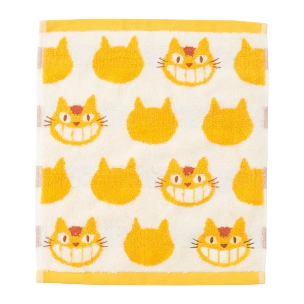 Marushin Catbus - Studio Ghibli Silhouette Series (Wash Towel) - Studio Ghibli