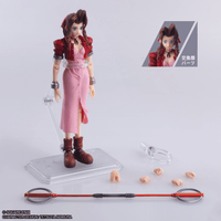 FINAL FANTASY VII  BRING ARTS Action Figure  - AERITH GAINSBOROUGH Mythril Rod Ver. 7
