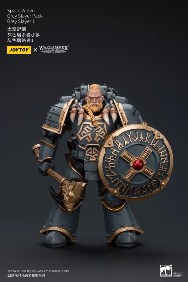 JOYTOY Space Wolves Grey Slayer Pack Grey Slayer 1 - Warhammer 40K