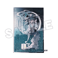 Hatsune Miku Glitter Acrylic Block: Han Gong Qiu Yue Ver. 1