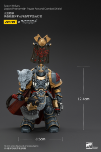 Space Wolves Legion Praetor with Power Axe and Combat Shield 4