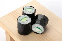 Syuto Seiko Sushi Plastic Model: Kappa Maki (Cucumber Sushi Roll)(re-run) - Scale Kits - photo 6