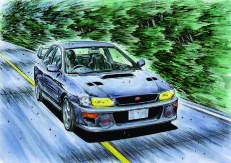 [ISD-18] 1/24 Impressa WRX TypeR Sti Fujiwara Takumi