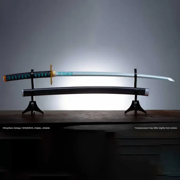 TAMASHII NATIONS Nichirin Sword (Muichiro Tokito) "Demon Slayer: Kimetsu no Yaiba", Bandai Spirits Proplica - Demon Slayer: Kimetsu no Yaiba