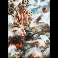 MegaHouse Portrait.Of.Pirates ONE PIECE “NEO-MAXIMUM” The only God of Skypiea ENEL - ONE PIECE - photo 2