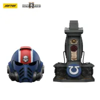JOYTOY Ultramarines Lieutenant Titus' MKX Helmet & Display Stand - Warhammer 40K - photo 30