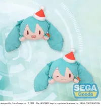 SEGA Fuwapetit NESOBERI (Lay-Down) "Hatsune Miku" Series M Plush "Hatsune Miku" Christmas 2023 - Hatsune Miku - photo 2