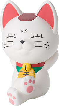 TV Anime DAN DA DAN PVC Piggy Bank Figure Turbo Granny (Beckoning cat) 5