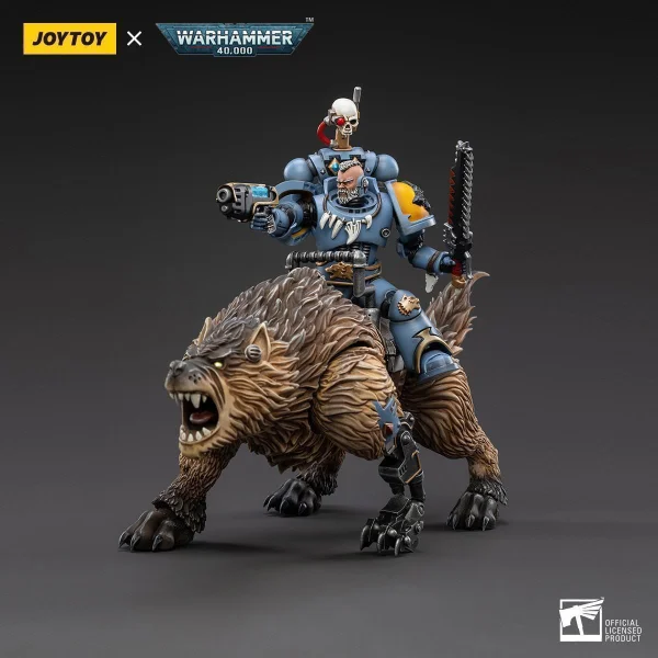 JOYTOY Space Wolves Thunderwolf Cavalry Bjane - Warhammer 40K
