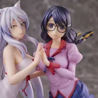 Union Creative "Nekomonogatari" Tsubasa Hanekawa Set of 2 Complete Figure - Monogatari Series - photo 13
