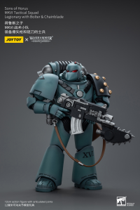 Sons of Horus MKVI Tactical Squad Legionary with Bolter & Chainblade 5