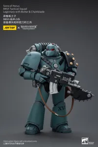 JOYTOY Sons of Horus MKVI Tactical Squad Legionary with Bolter & Chainblade - Warhammer 40K - photo 5