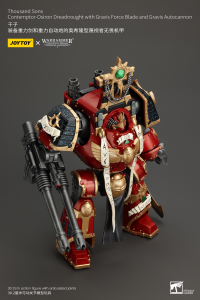 Thousand Sons Contemptor-Osiron Dreadnought With Gravis Force Blade And Gravis Autocannon 10