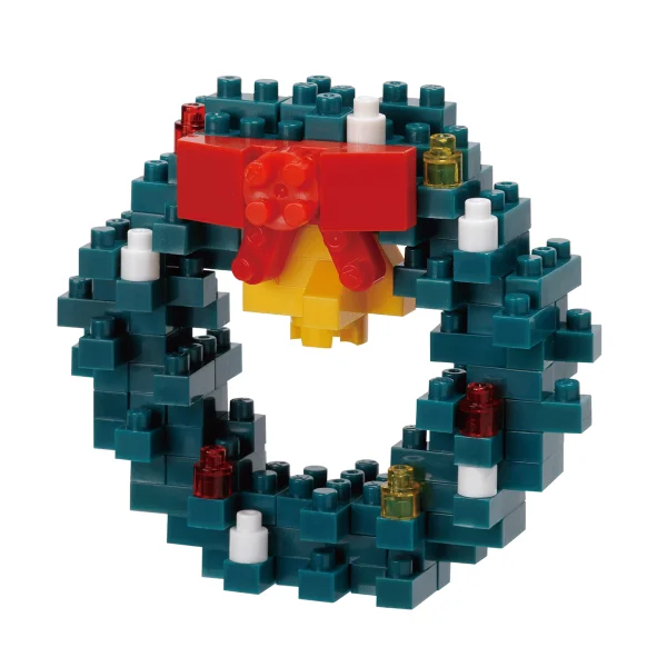 Kawada Christmas Wreath - Nanoblock