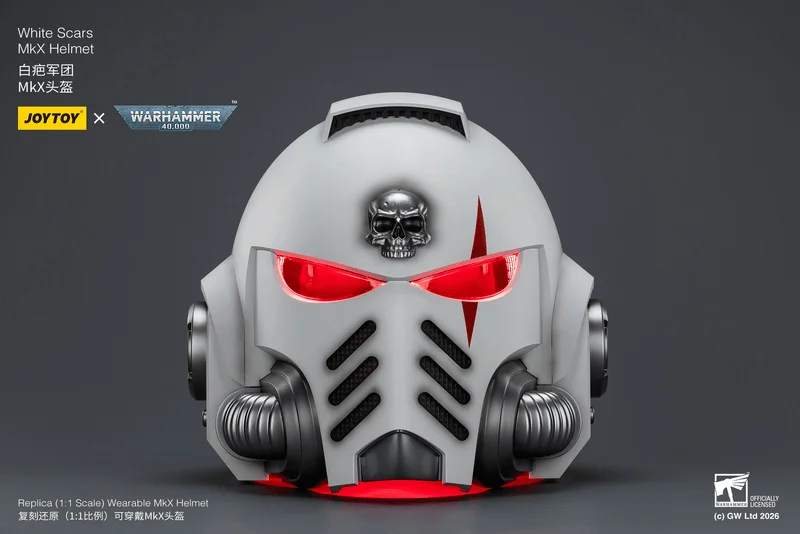 JOYTOY White Scars MkX Helmet - Warhammer 40K