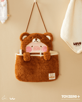 LuLu the Piggy Costume Series - Fluffy Wall Bag (Bear) 3