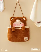 TOYZEROPLUS LuLu the Piggy Costume Series - Fluffy Wall Bag (Bear) - LuLu The Piggy - photo 3