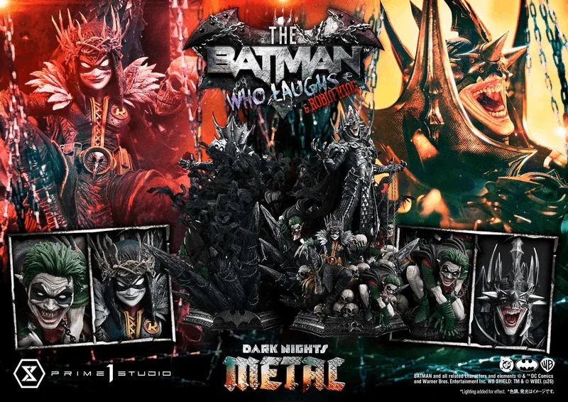 Prime 1 Studio Museum Masterline Dark Nights: Death Metal The Batman Who Laughs & Robin King			 - DC Comics