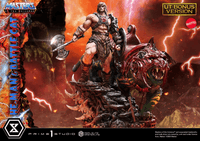Real Elite Masterline Masters of the Universe He-Man & Battle Cat Ultimate Bonus Version			 2