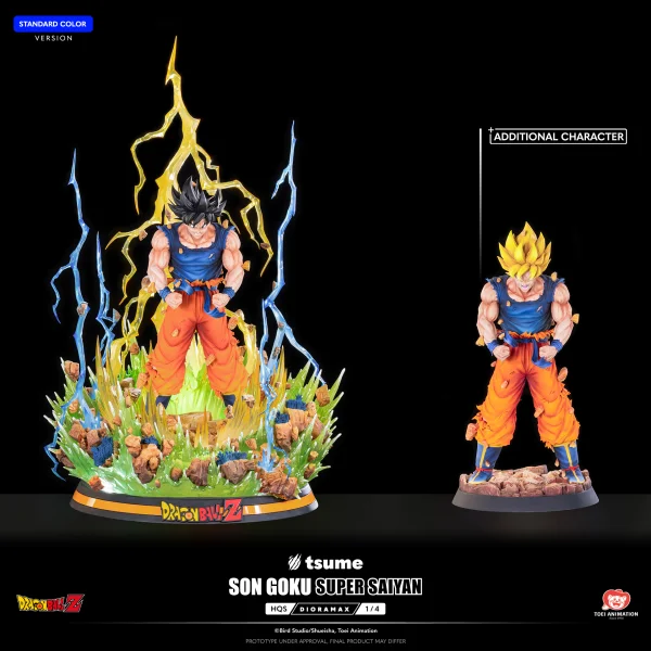 Tsume Art STANDARD Son Goku Super Saiyan - HQS Dioramax - Dragon Ball Z