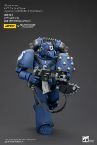JOYTOY Ultramarines MK VI Tactical Squad Legionary with Bolter& Chainblade - Warhammer 40K - photo 7