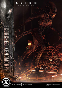 Museum Masterline XL Alien: Romulus Scorched Xenomorph Deluxe Bonus Version 19