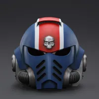 JOYTOY Ultramarines Lieutenant Titus' MKX Helmet - Warhammer 40K - photo 22