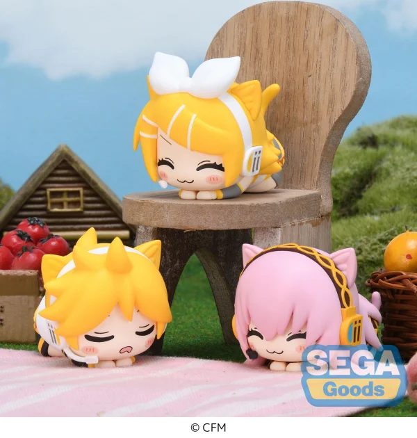 SEGA Ohiruneko "Hatsune Miku Series" Mini Figure "Kagamine Rin ･ Kagamine Len ･ Megurine Luka" (EX) - Hatsune Miku