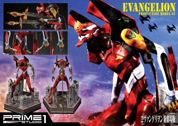 Prime 1 Studio Ultimate Diorama Masterline Evangelion Production Model-02 - Neon Genesis Evangelion