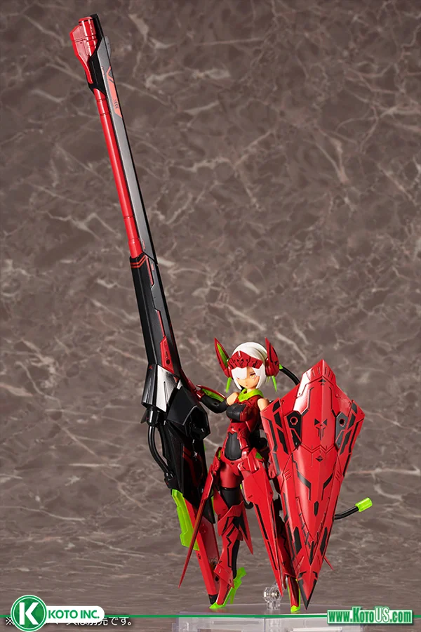 KOTOBUKIYA MEGAMI DEVICE BULLET KNIGHTS LAUNCHER HELL BLAZE MODEL KIT - Megami Device