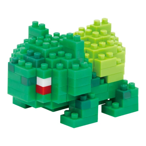 Kawada Bulbasaur "Pokémon", Nanoblock Pokémon Series (Box/12) - Pokémon