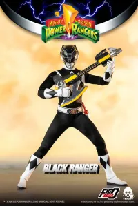 threezero Mighty Morphin Power Rangers - FigZero 1/6 Black Ranger - Power Rangers - photo 10